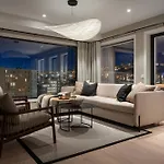 Premium Penthouse In - Northern Lights, City, Sea & Mountain View - Free Parking In Garage דירה