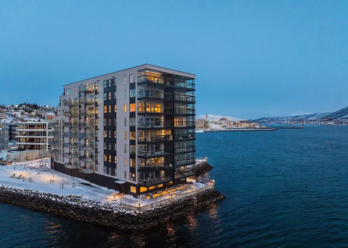 Appartement Premium Penthouse In - Northern Lights, City, Sea & Mountain View - Free Parking In Garage *