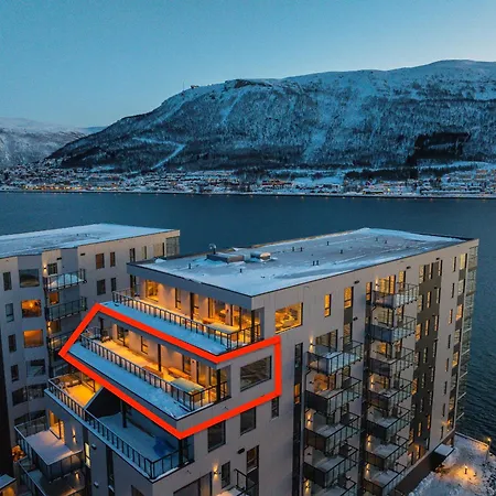 Leilighet Premium Penthouse In - Northern Lights, City, Sea & Mountain View - Free Parking In Garage