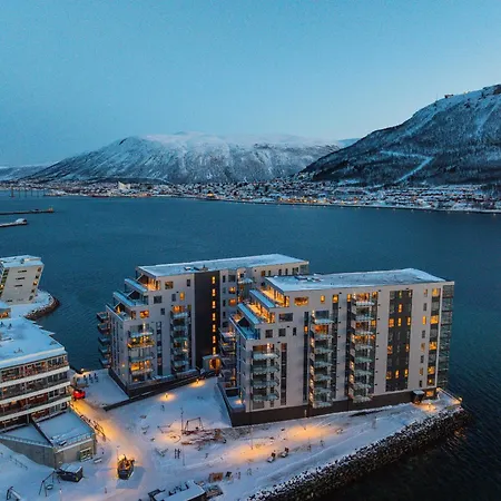 Premium Penthouse In - Northern Lights, City, Sea & Mountain View - Free Parking In Garage Leilighet *