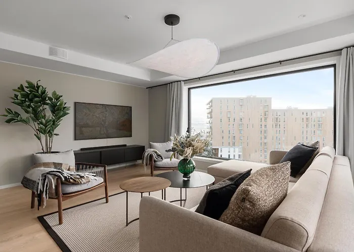 Leilighet Premium Penthouse In - Northern Lights, City, Sea & Mountain View - Free Parking In Garage