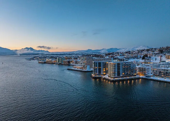 Premium Penthouse In - Northern Lights, City, Sea & Mountain View - Free Parking In Garage * Tromsø
